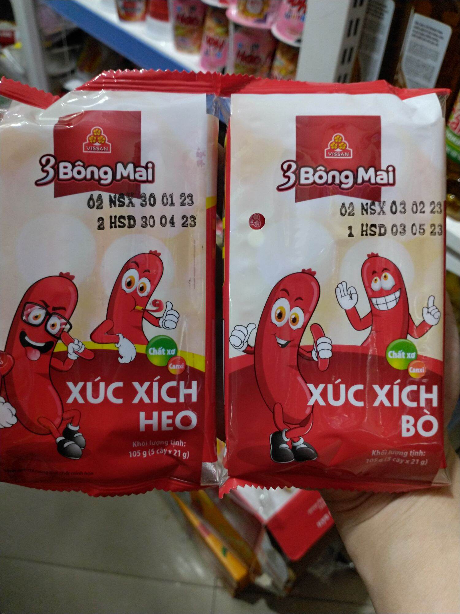 Xúc xích bông mai vissan 105g