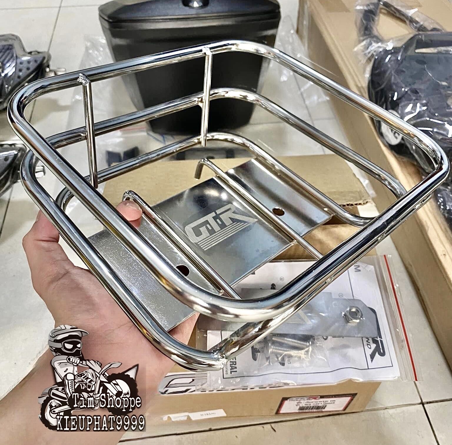 Rổ Dream CUb 125 GTR THÁI có chữ