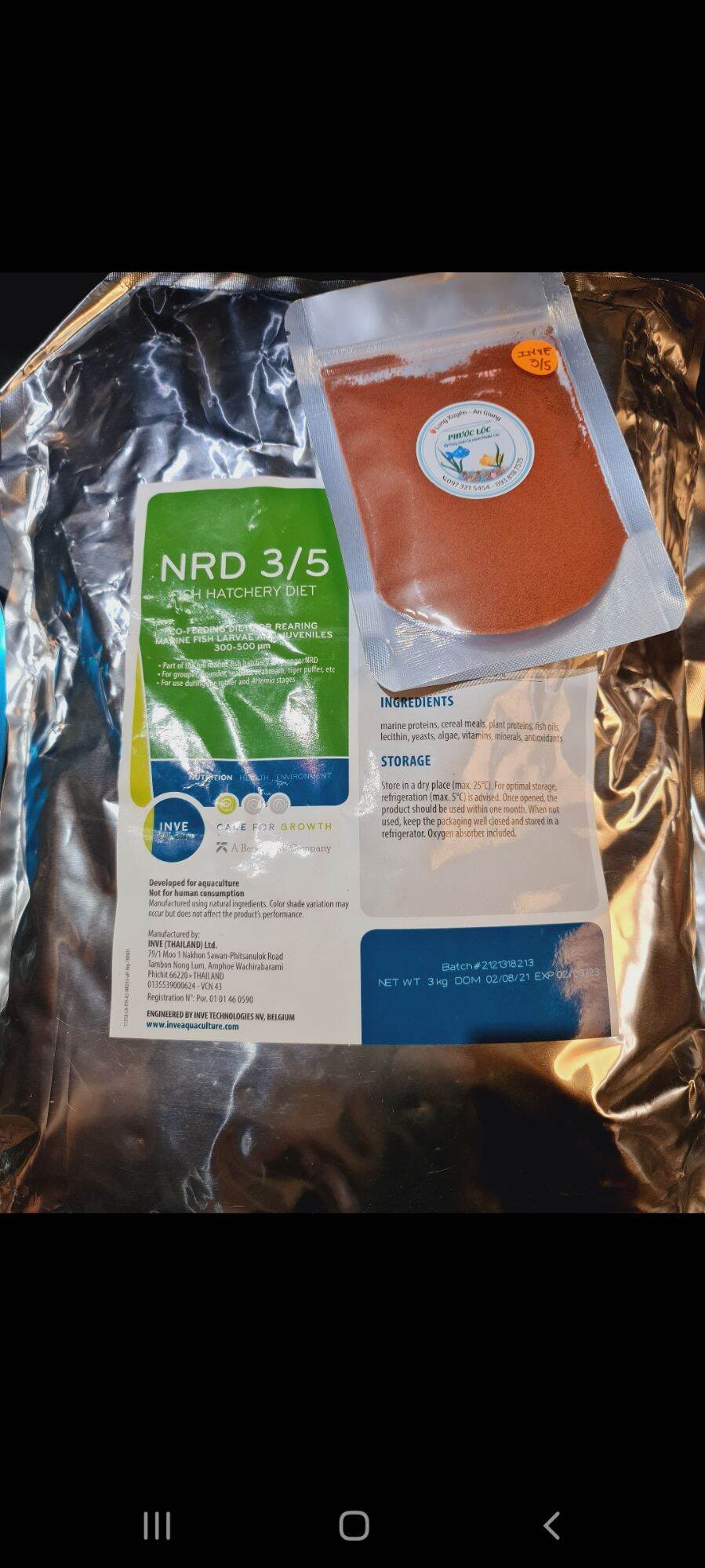 Cám Thái INVE NRD 3/5 (50G)