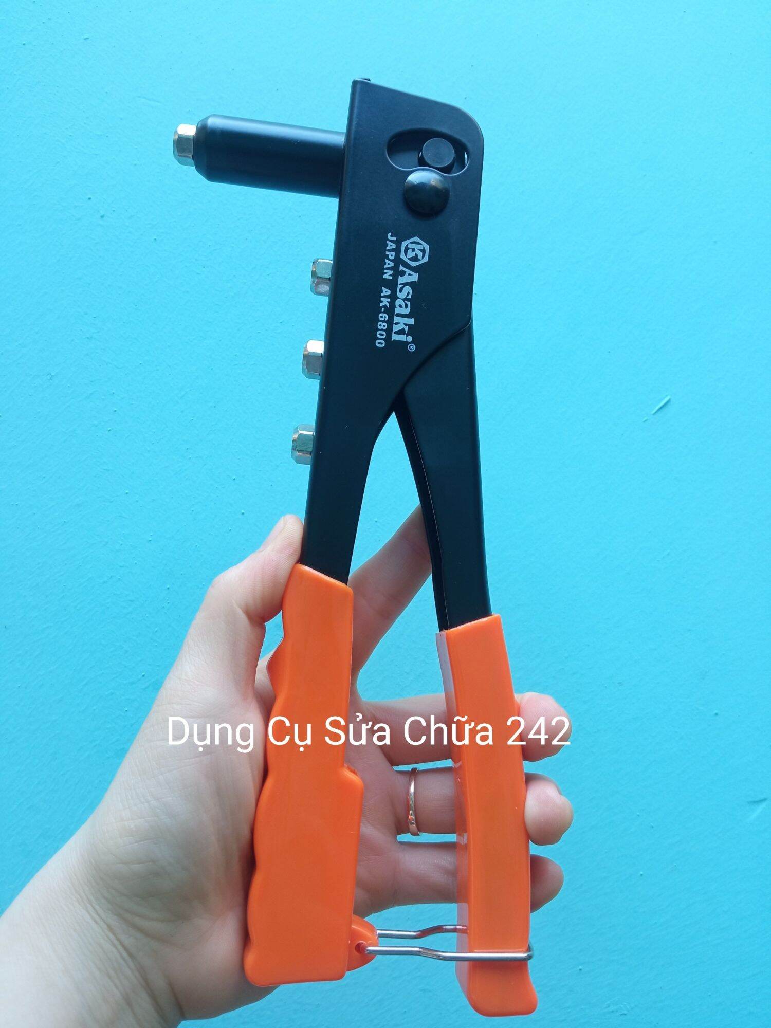 Kìm bấm rive asaki - 6800