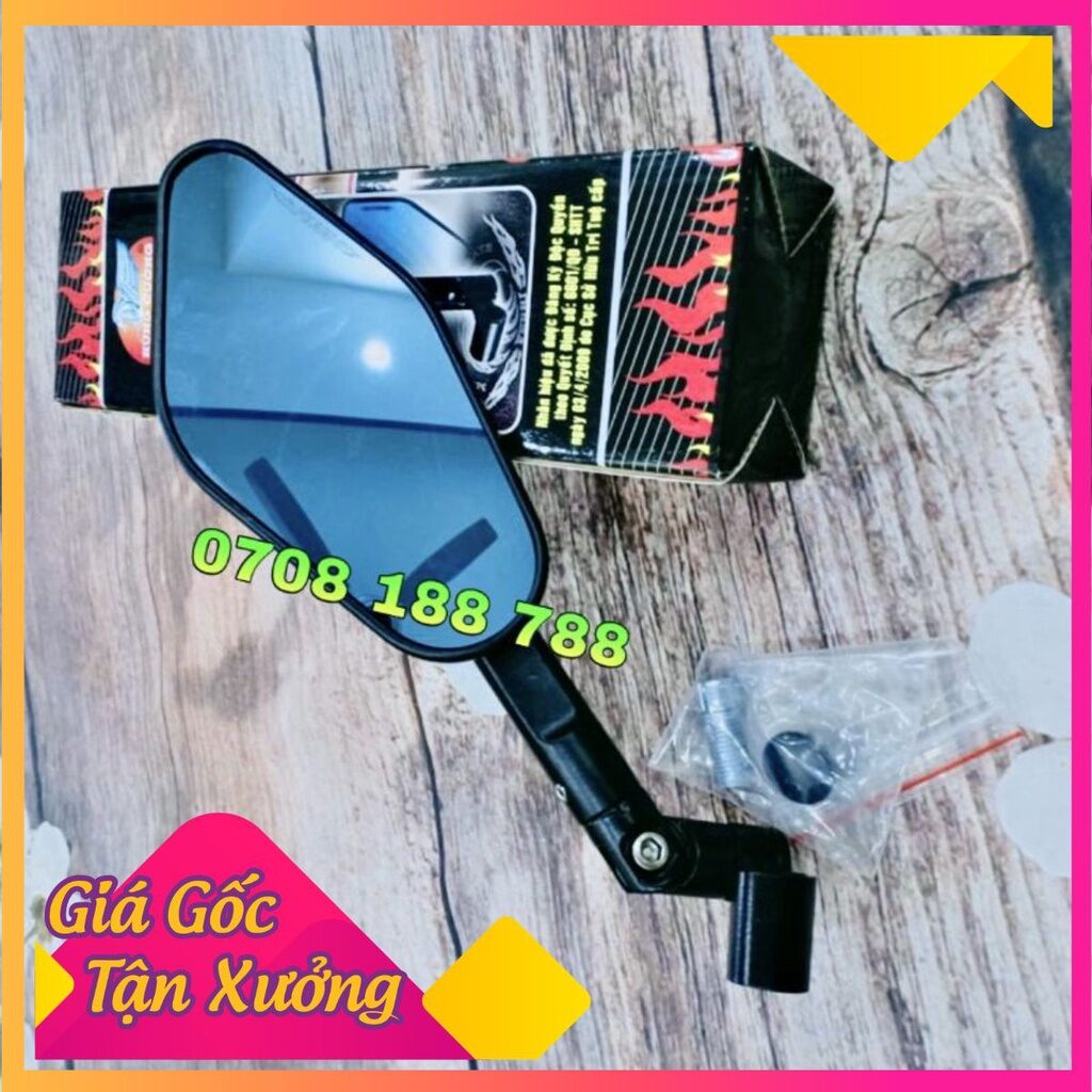 Kính Chiếu Hậu Elisse cho xe máy - gương xe máy kiểu - kiếng xe máy - phụ kiện xe máy