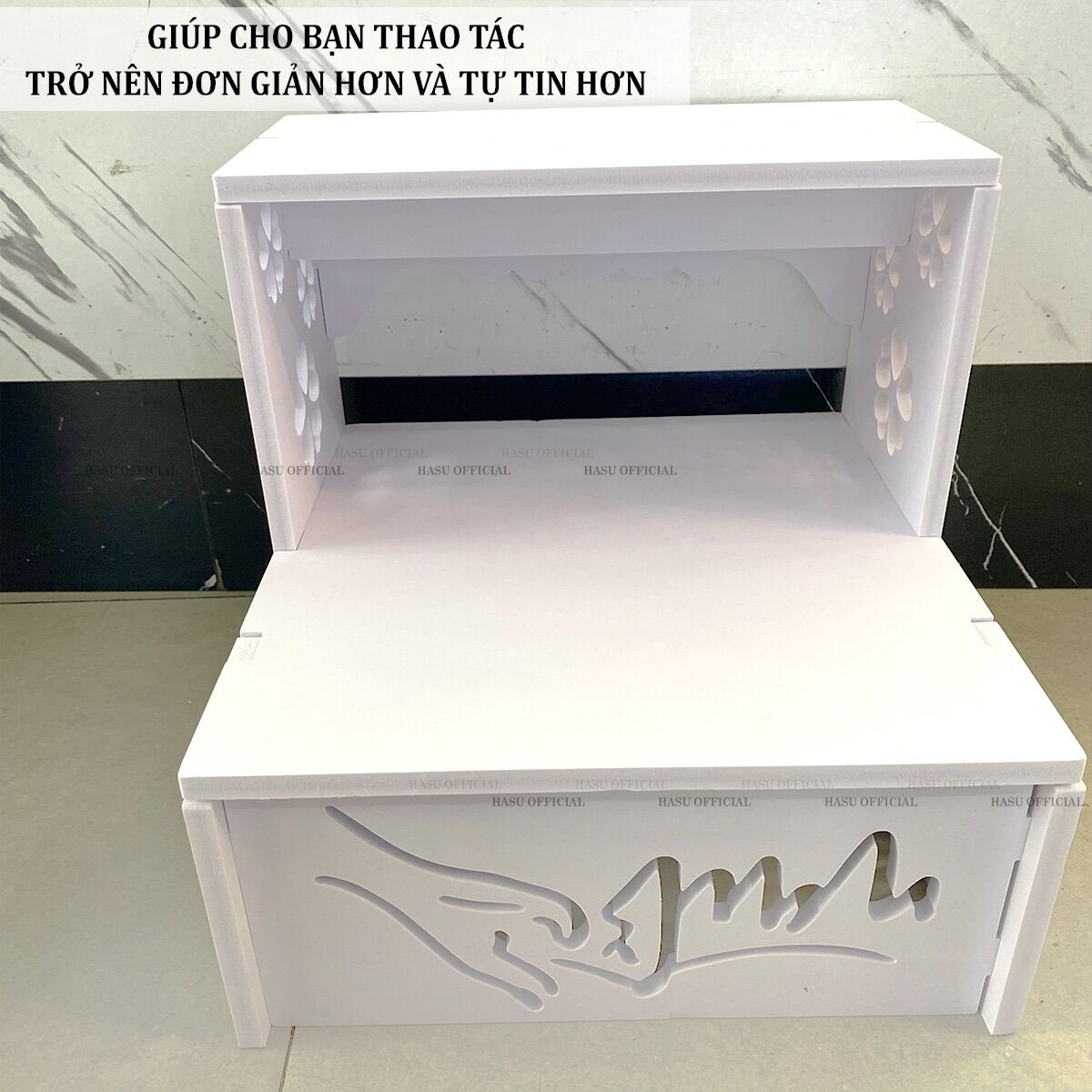 Kệ để chân làm nail chuyên dụng - kệ chân làm móng