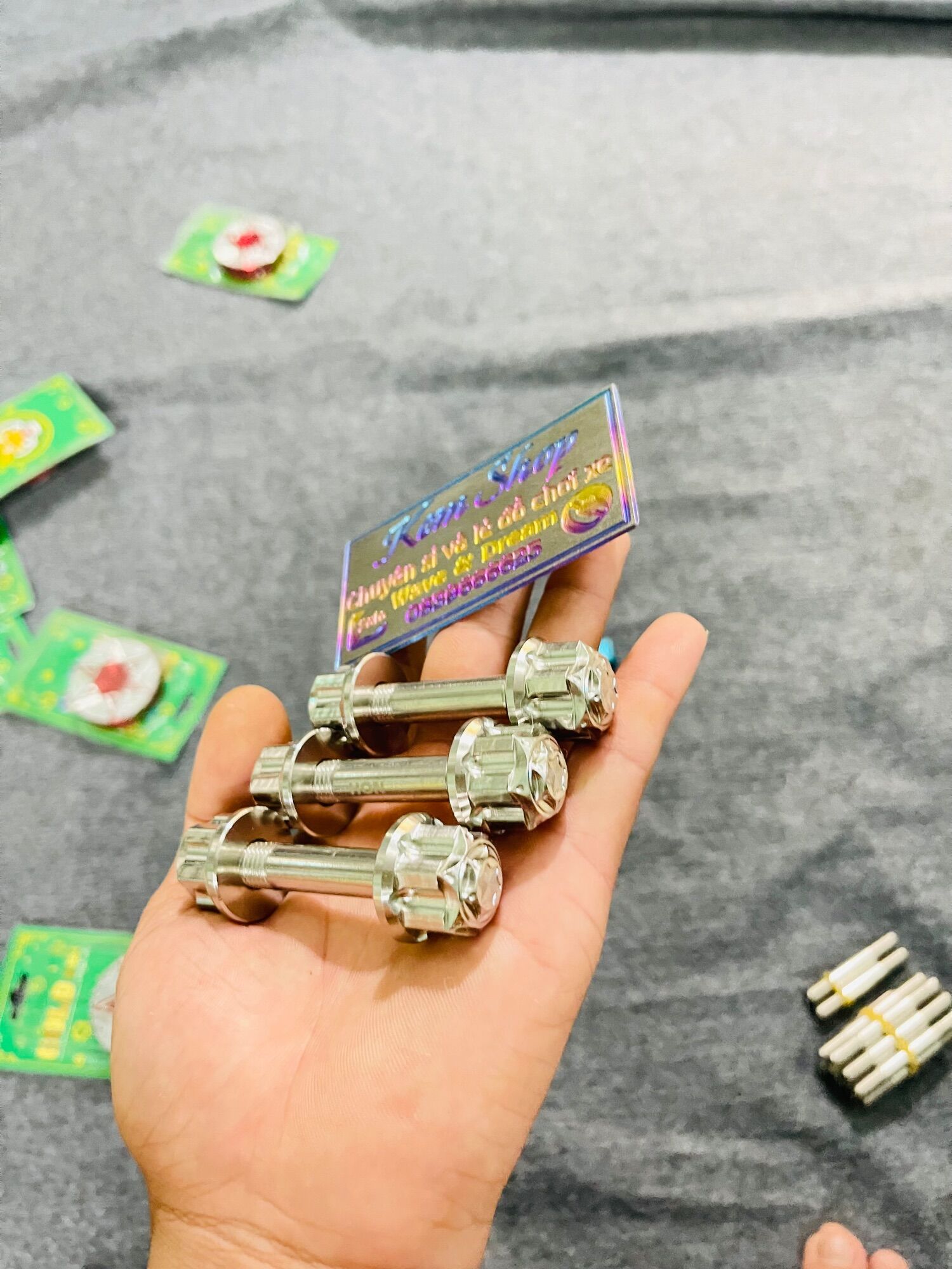 Combo Trục Cốt Tán Bắt Chân Phuộn Winner Ex 150 Sonic