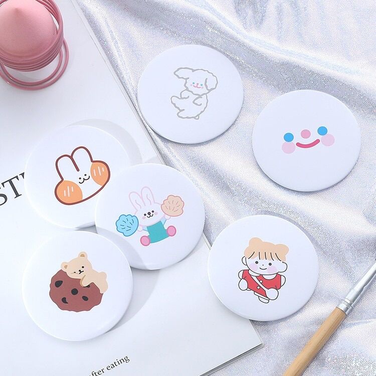 Gương soi mini cầm tay bỏ túi