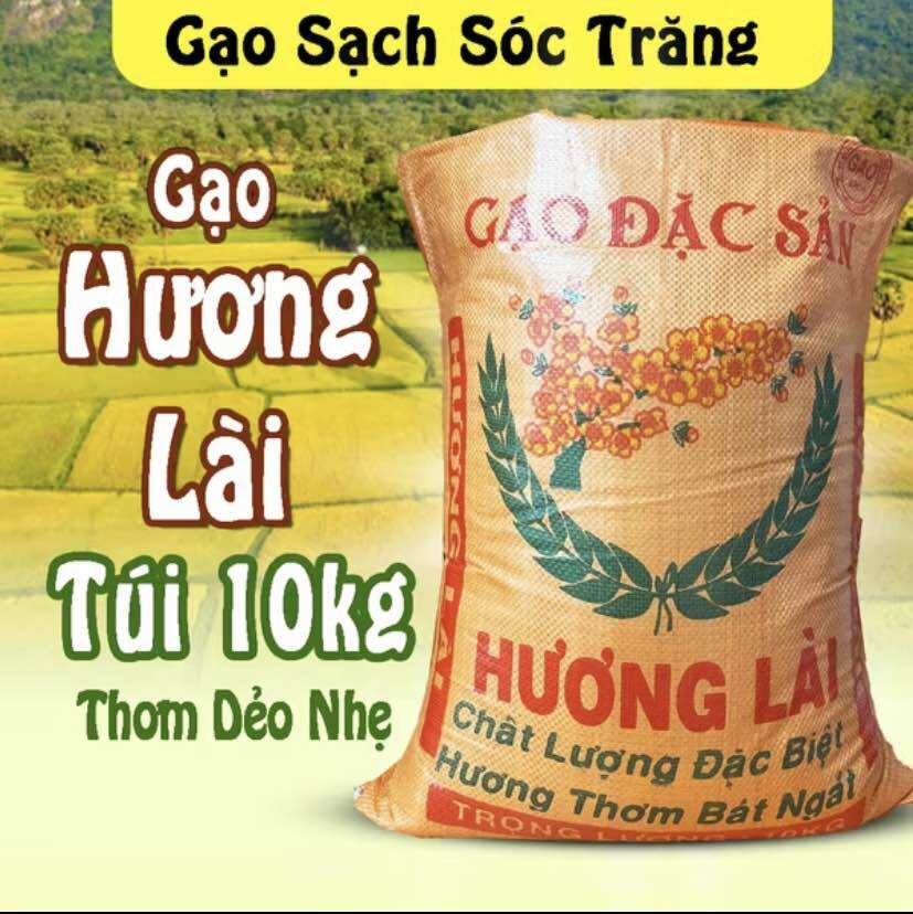 Túi 10ki gạo lài sũa thơm dẻo