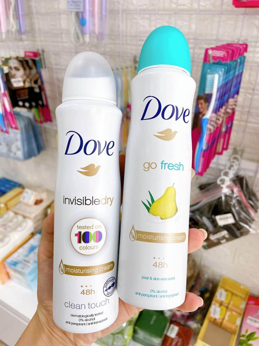 Xịt thơm Dove Mỹ