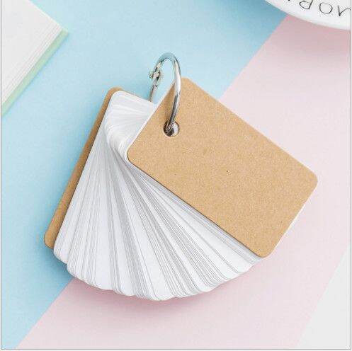 Bộ Flashcard học từ vựng 100 tờ (4*7 cm) - Nhiều màu