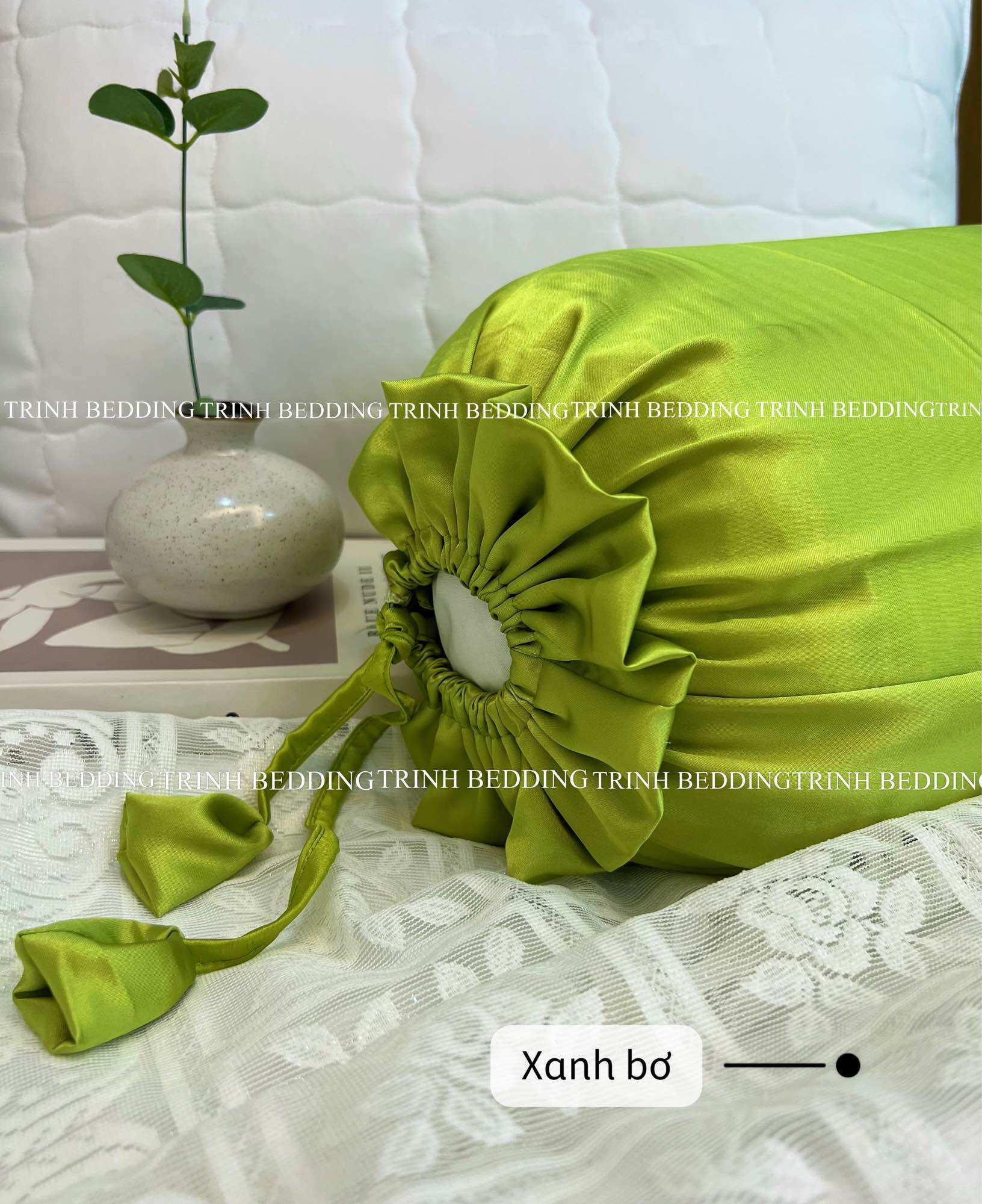 Vỏ Gối Lụa - Gối ôm phi lụa Cao cấp Trinhbedding