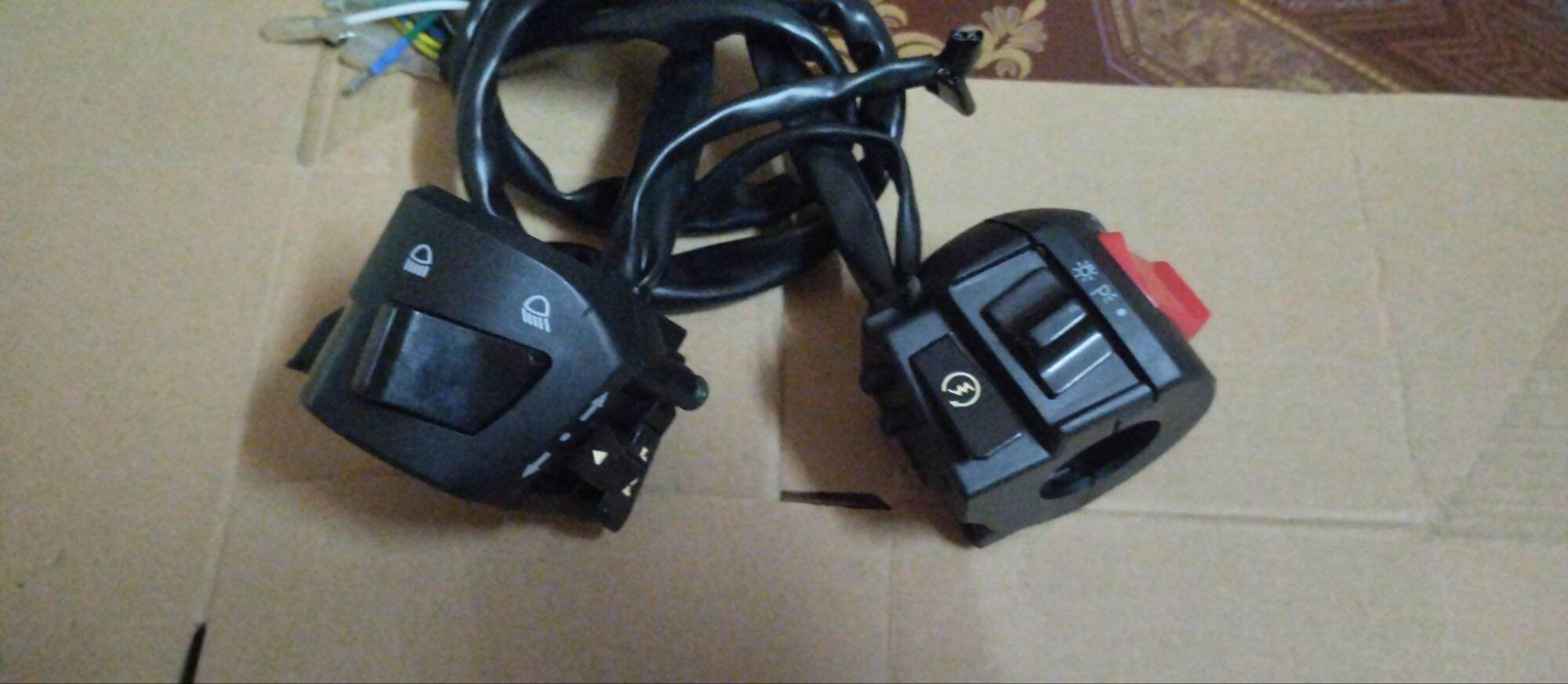 Bộ cùm công tắc xe master 125 cg125 hàng cao cấp