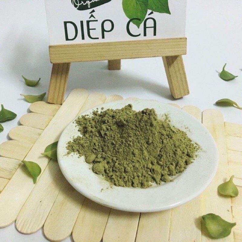 100Gr bột rau diếp cá sấy lạnh nguyên chất hadmade.