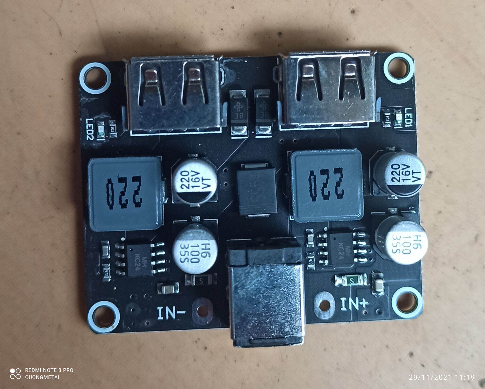 Mạch sạc nhanh QC3.0 18w