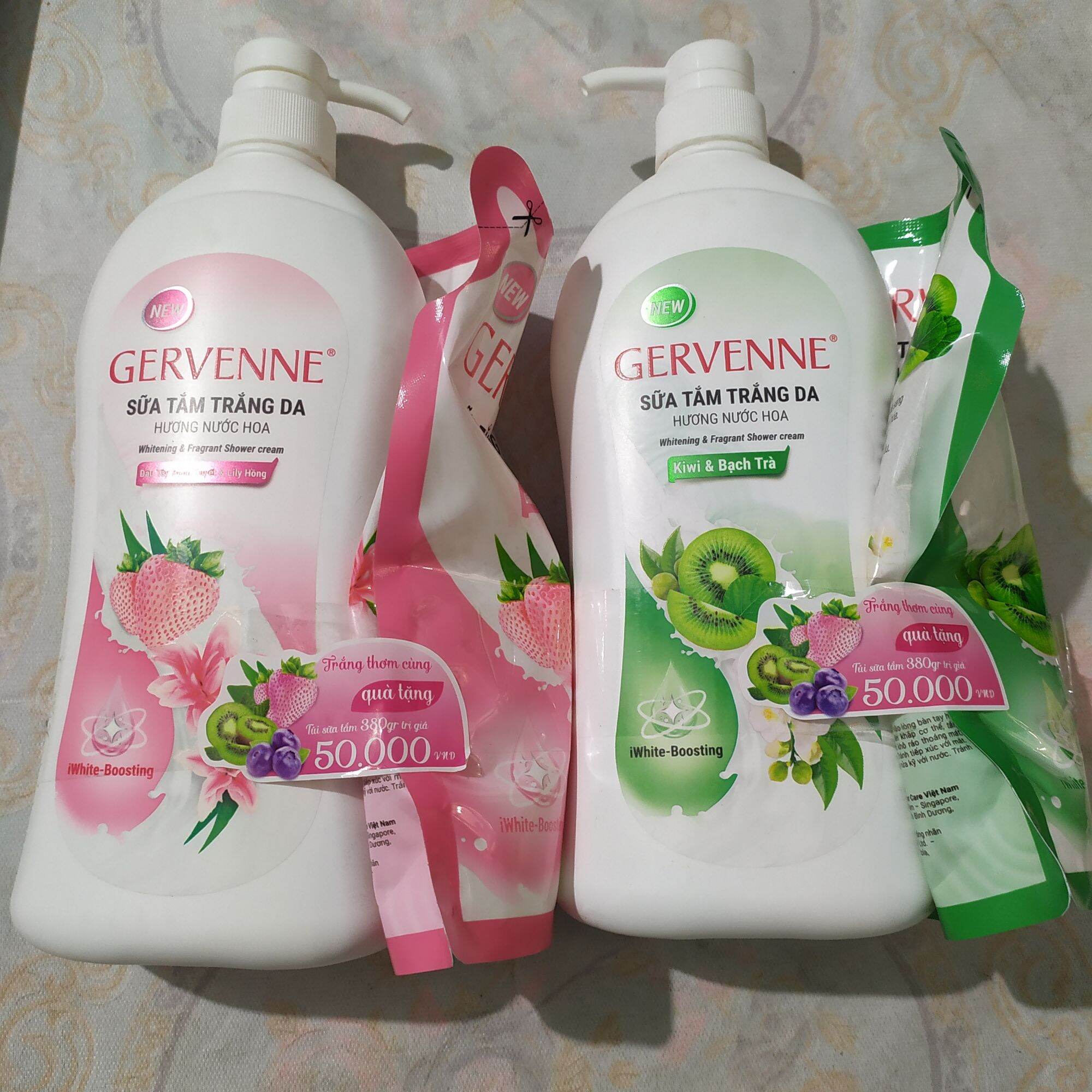Sữa tắm gervenne 900gam