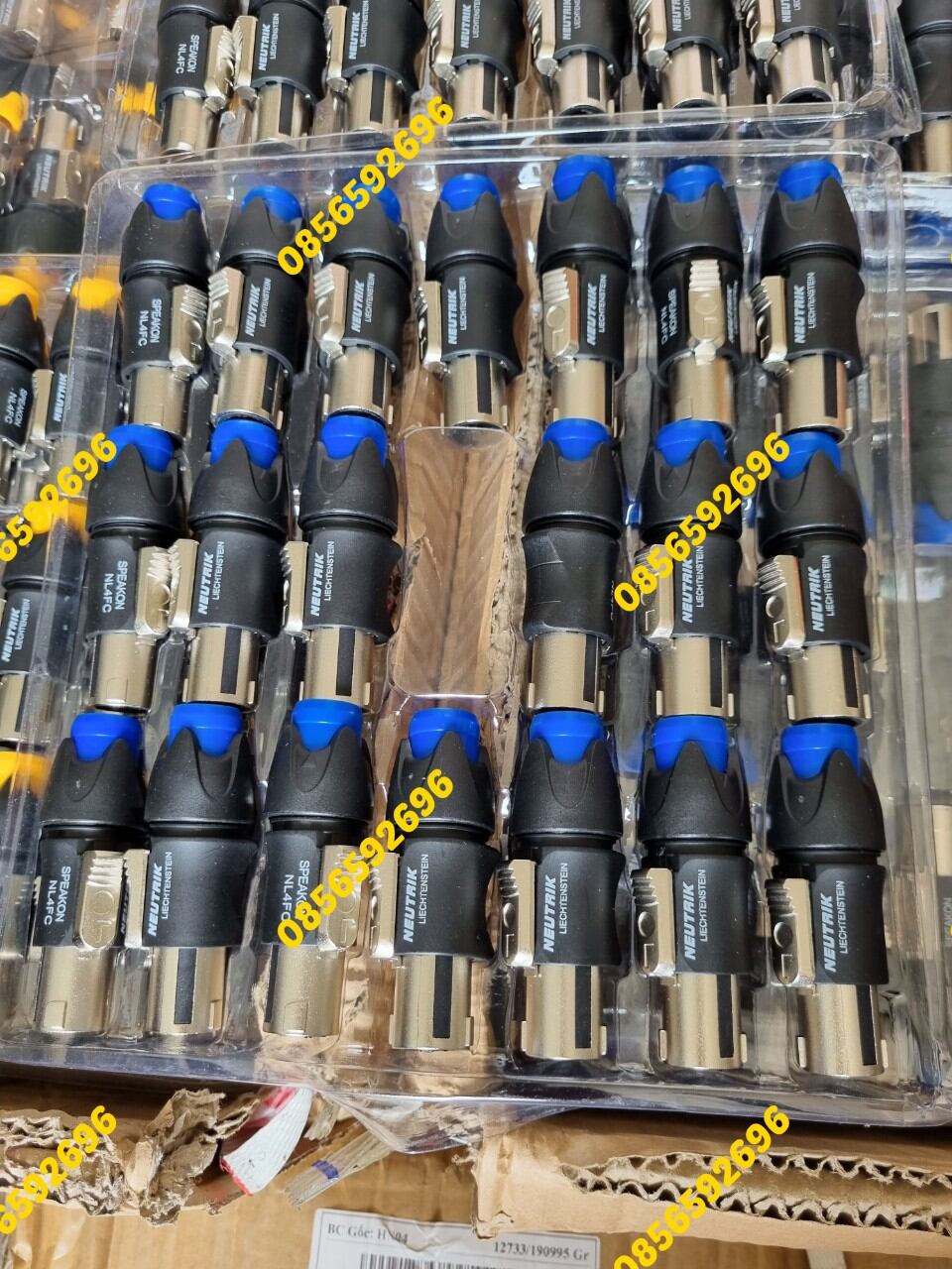 Jack cắm loa speakon neutrik, bộ 6 chiếc