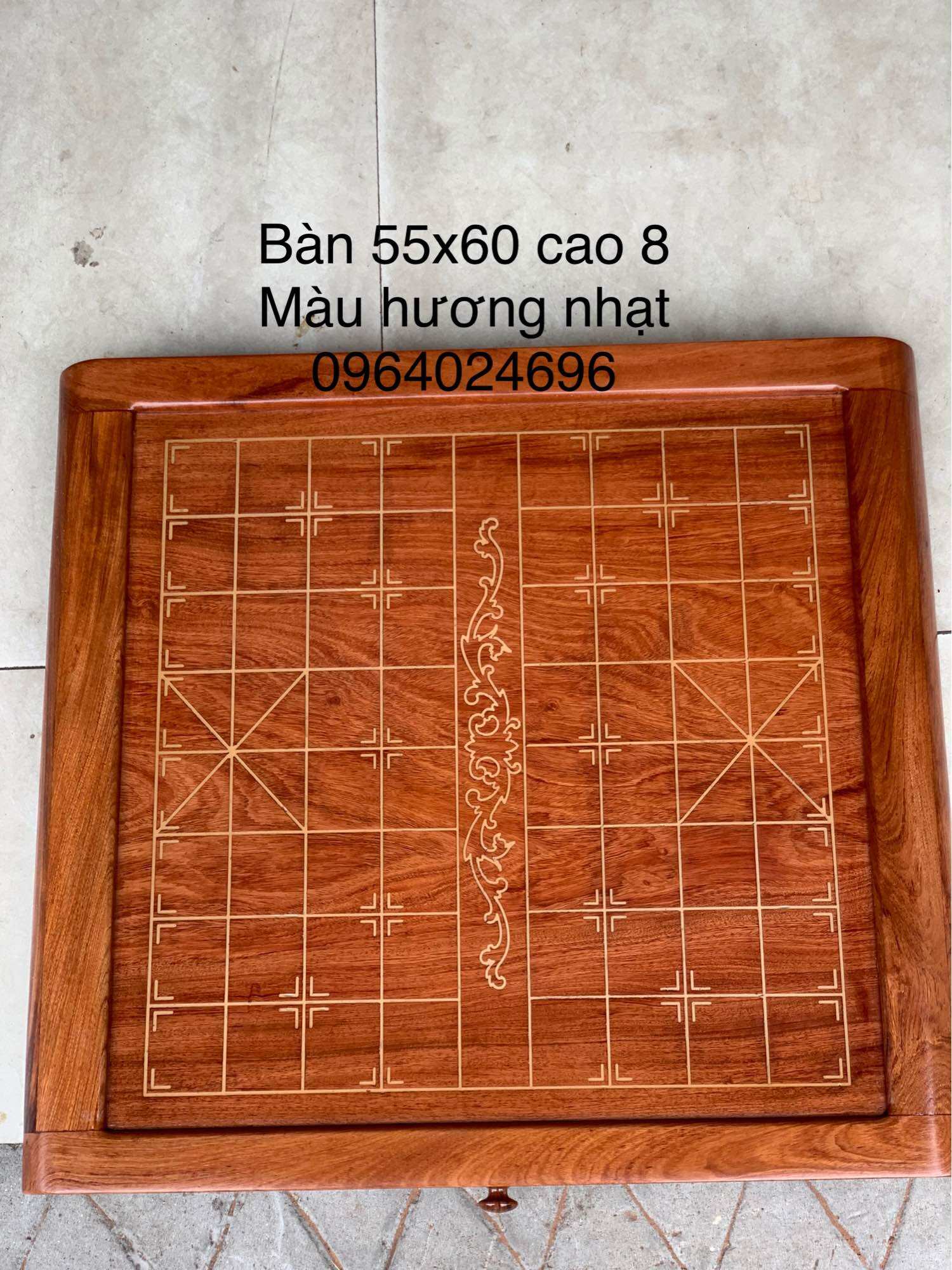 bàn cờ tướng gỗ hương đá
