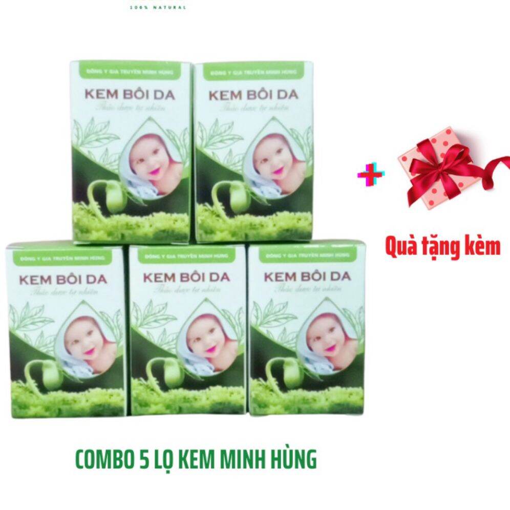 Combo kem bôi da thảo dược minh hùng