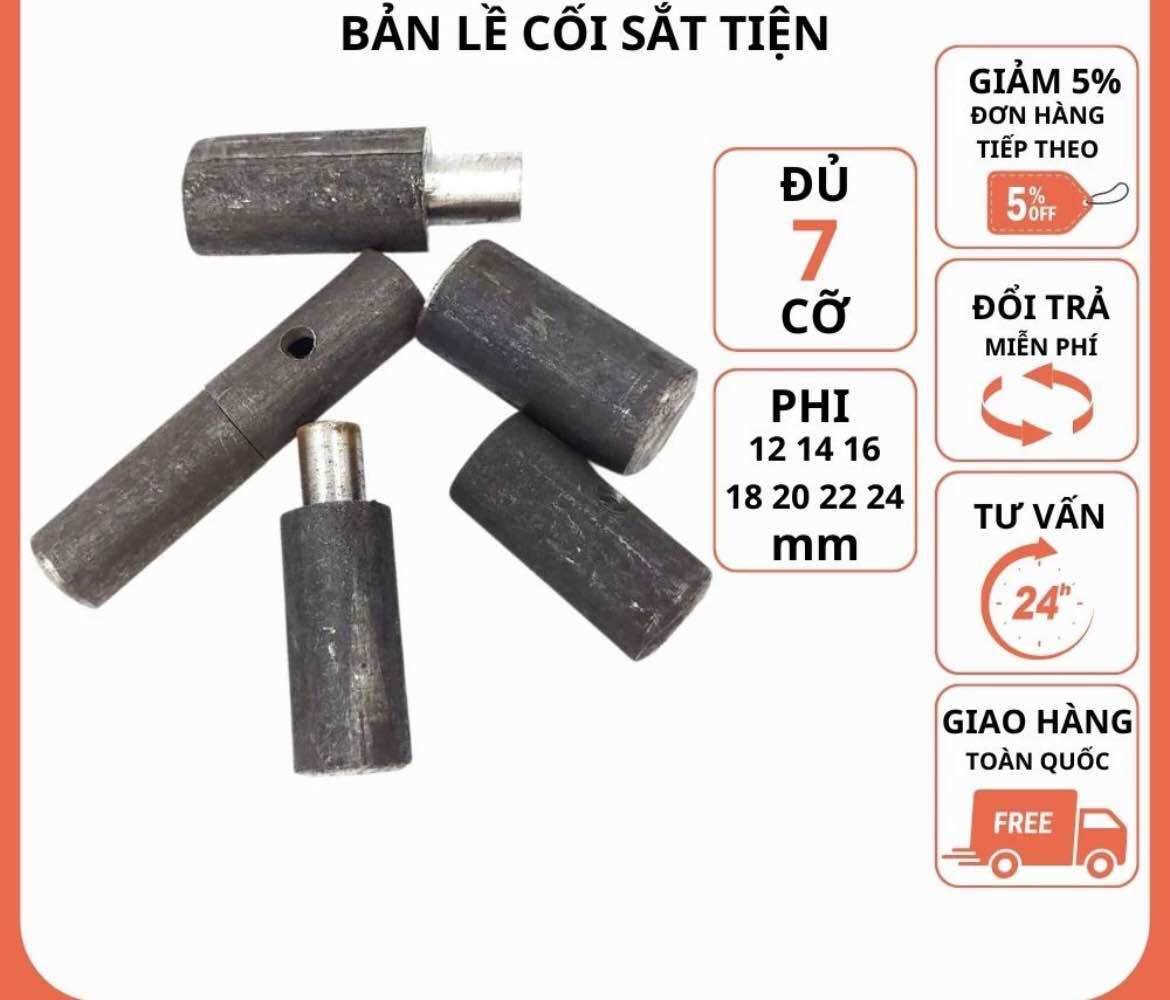Bản lề cối tiện các cỡ hàng phổ thông
