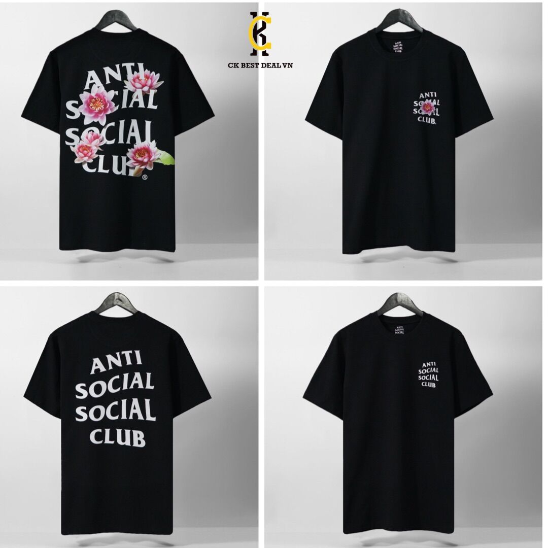 Áo thun assc anti social club nam nữ unisex