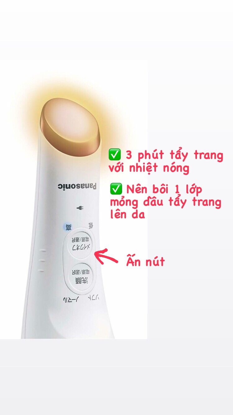 Máy rửa mặt sạch mụn đầu đen Panasonic EH SC 63