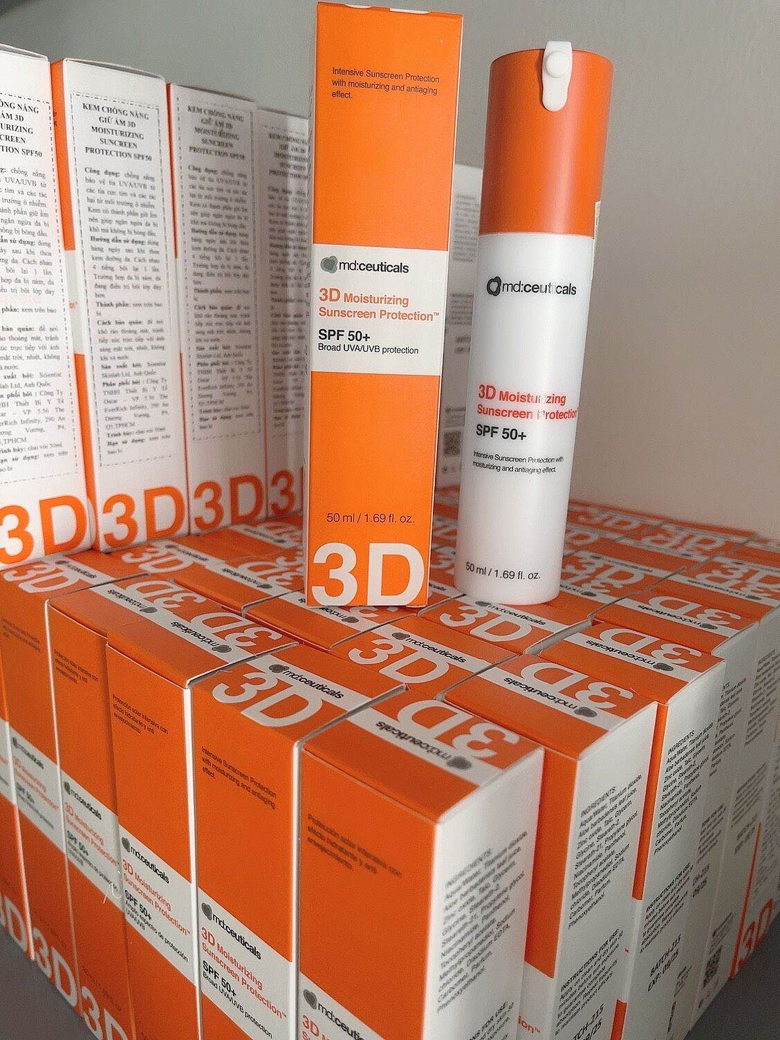 Kem chống nắng vật lý 3D Md: Ceuticals