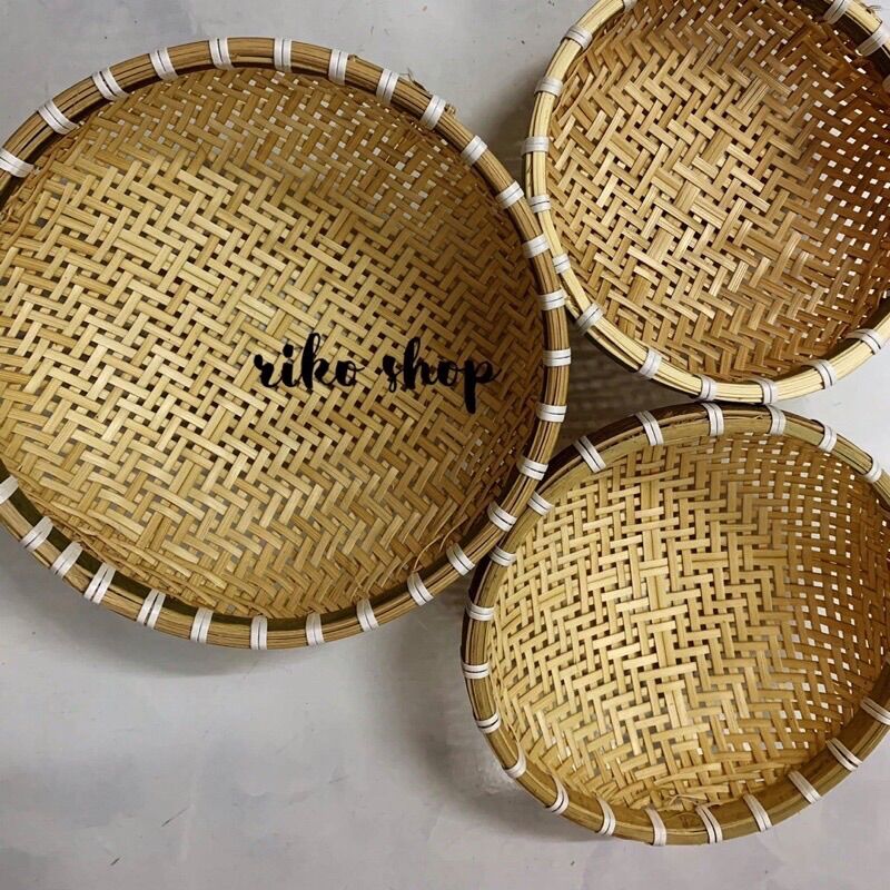Rỗ rá tre nứa ( đủ size) siêu bền siêu chắc