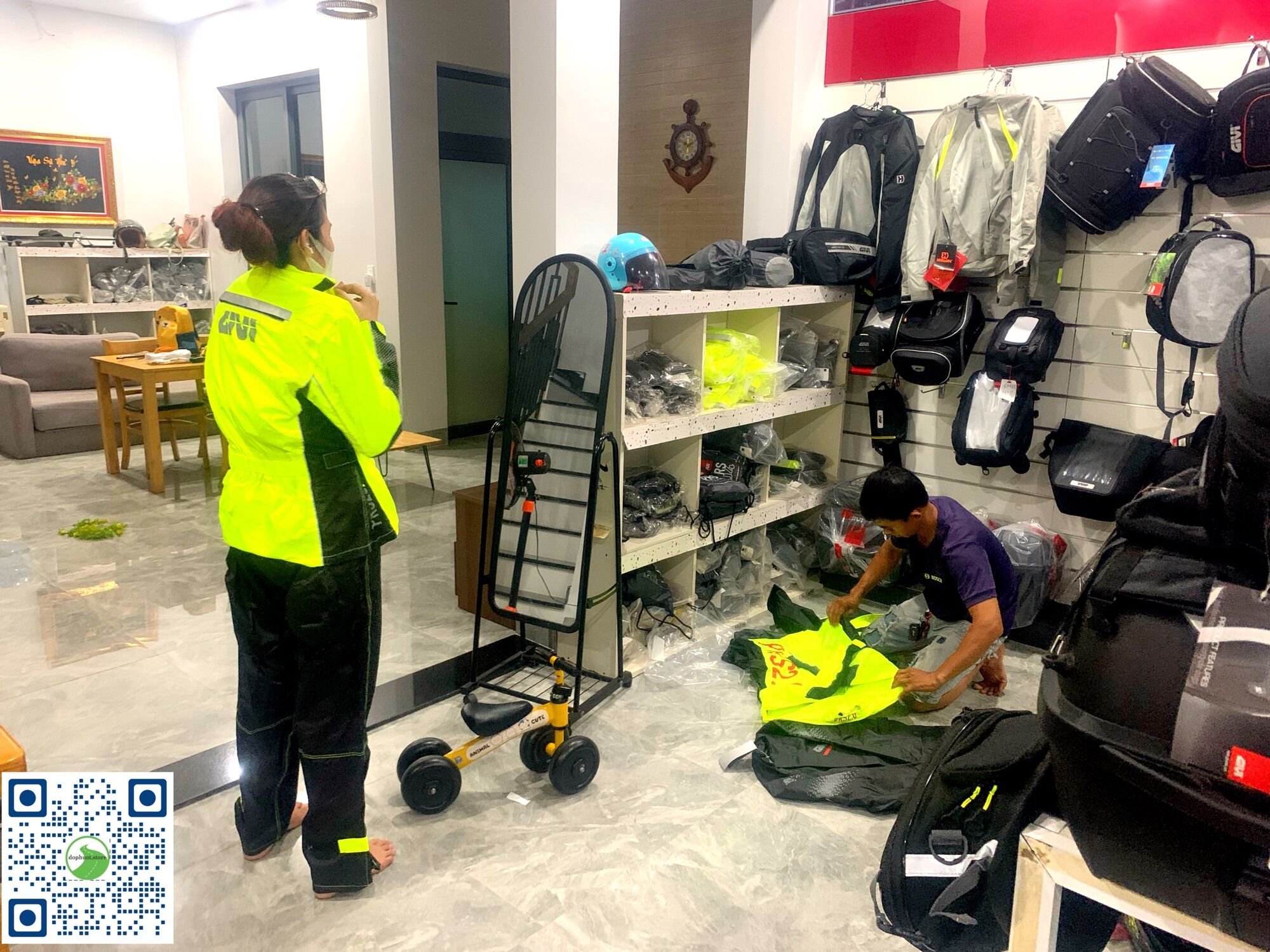 Áo mưa bộ Givi PRS20X