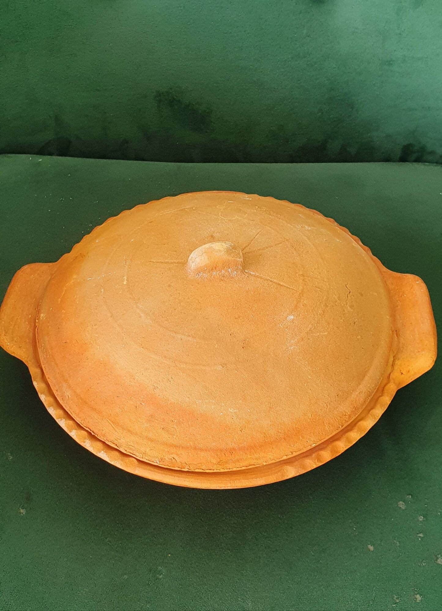 chảo đất Hòn thủ công 22cm
