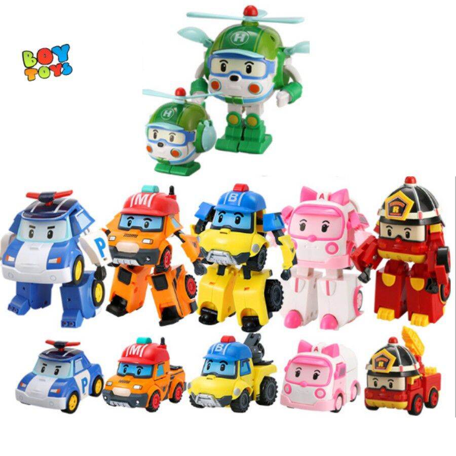 BIỆT ĐỘI XE ROBOCAR BIẾN HÌNH