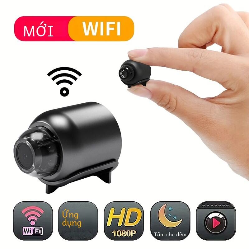 Camera IP WiFi Mini X5 Camera An Ninh HD 1080P Có Phát Hiện Chuyển Động Và Tầm Nhìn Ban Đêm - Camera
