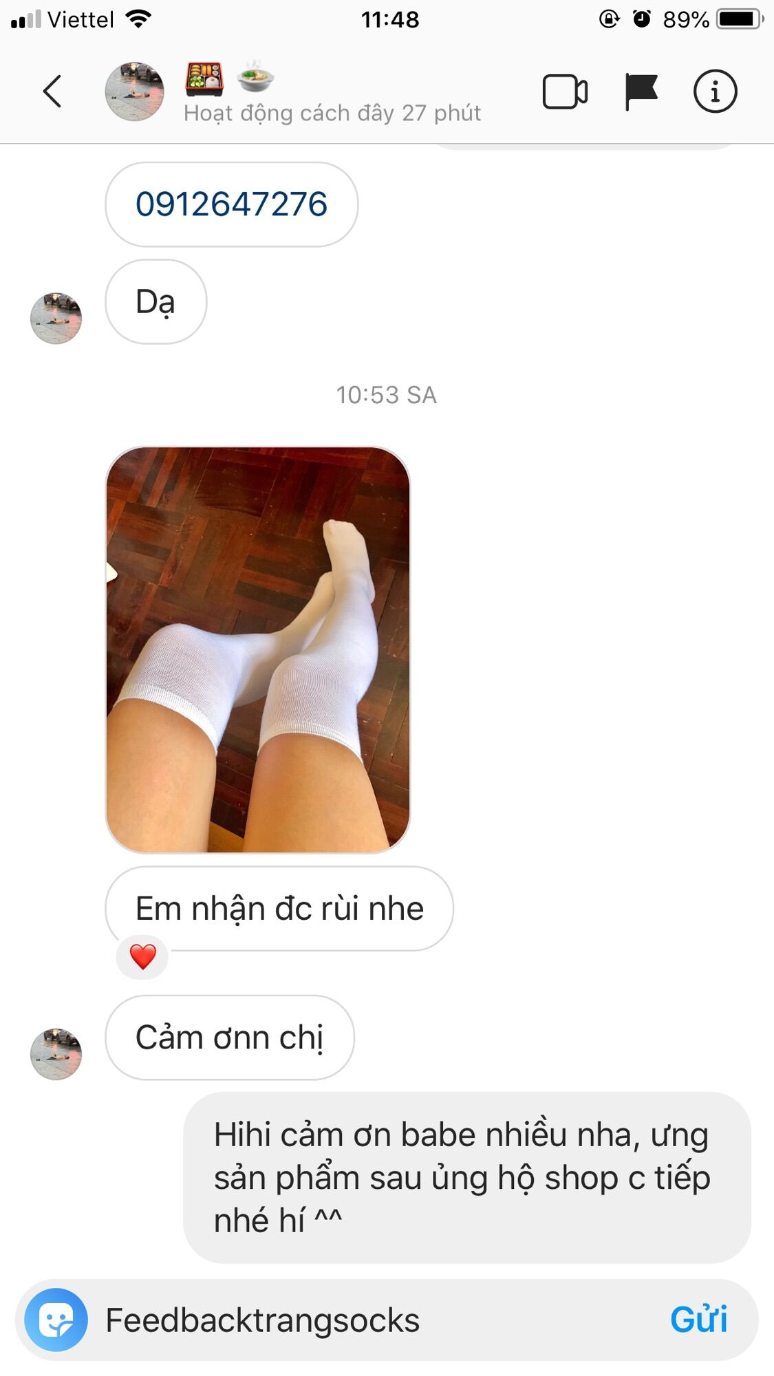 Tất đùi nữ sinh - ảnh thật