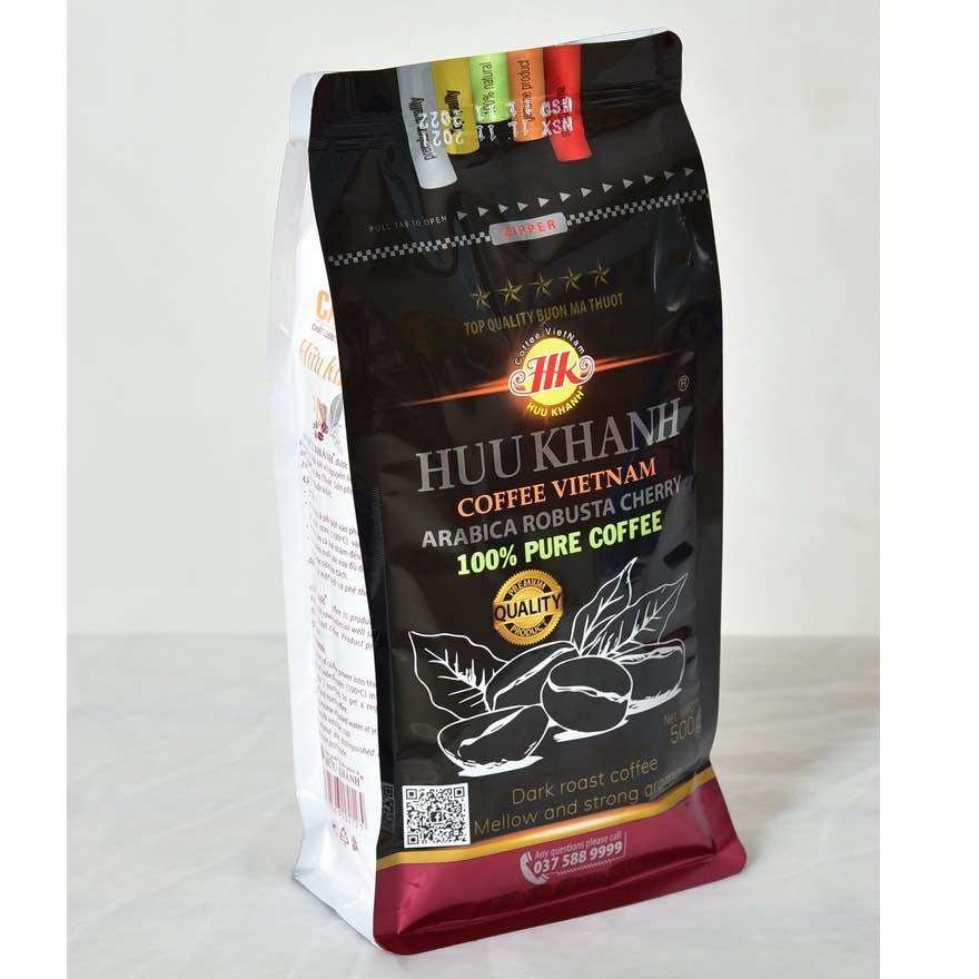 Cà phê HỮU KHÁNH - HK 5SAO (bịch 500gr)