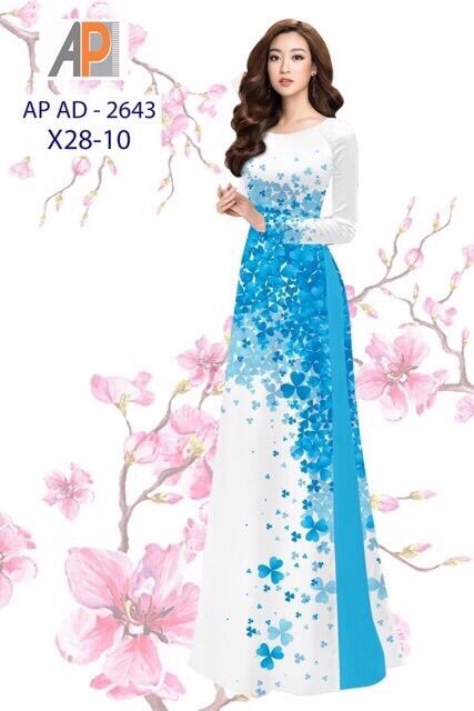 Vải áo dài cỏ ba lá