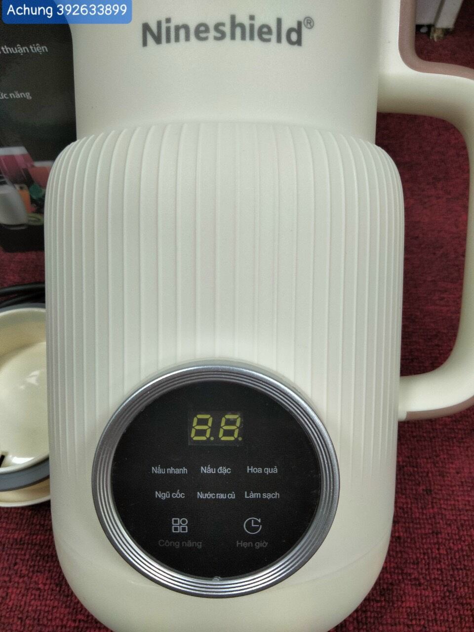 Máy làm sữa hạt Nineshield,máy làm sữa hạt mini Nineshield