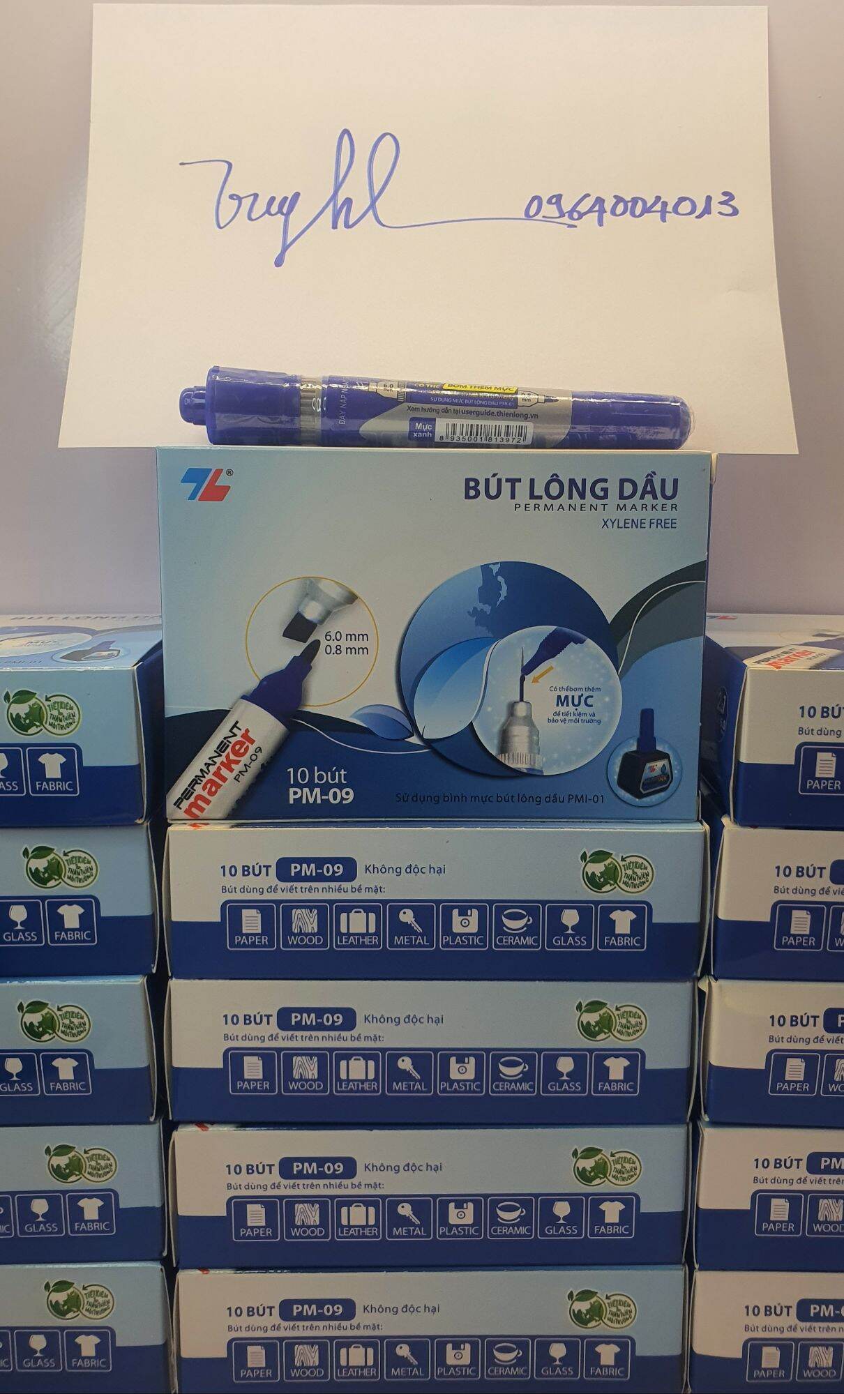 Hộp 10 cây Bút Lông Dầu TL PM 09