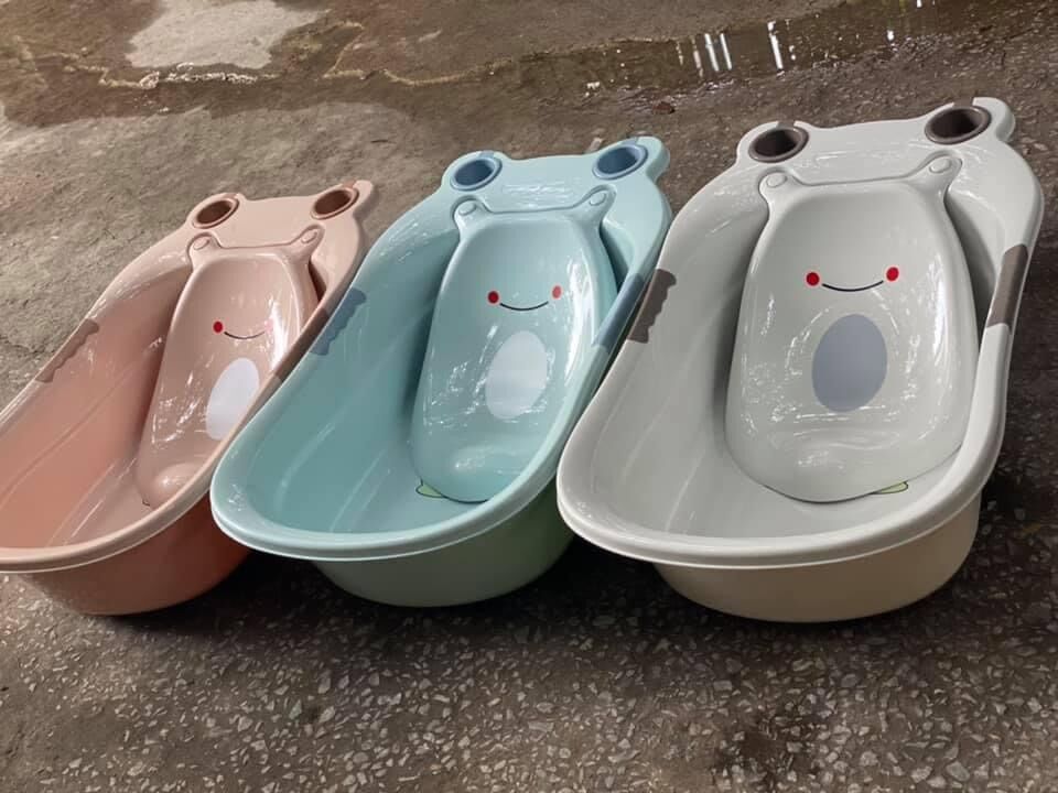 Chậu tắm cho bé hình ếch