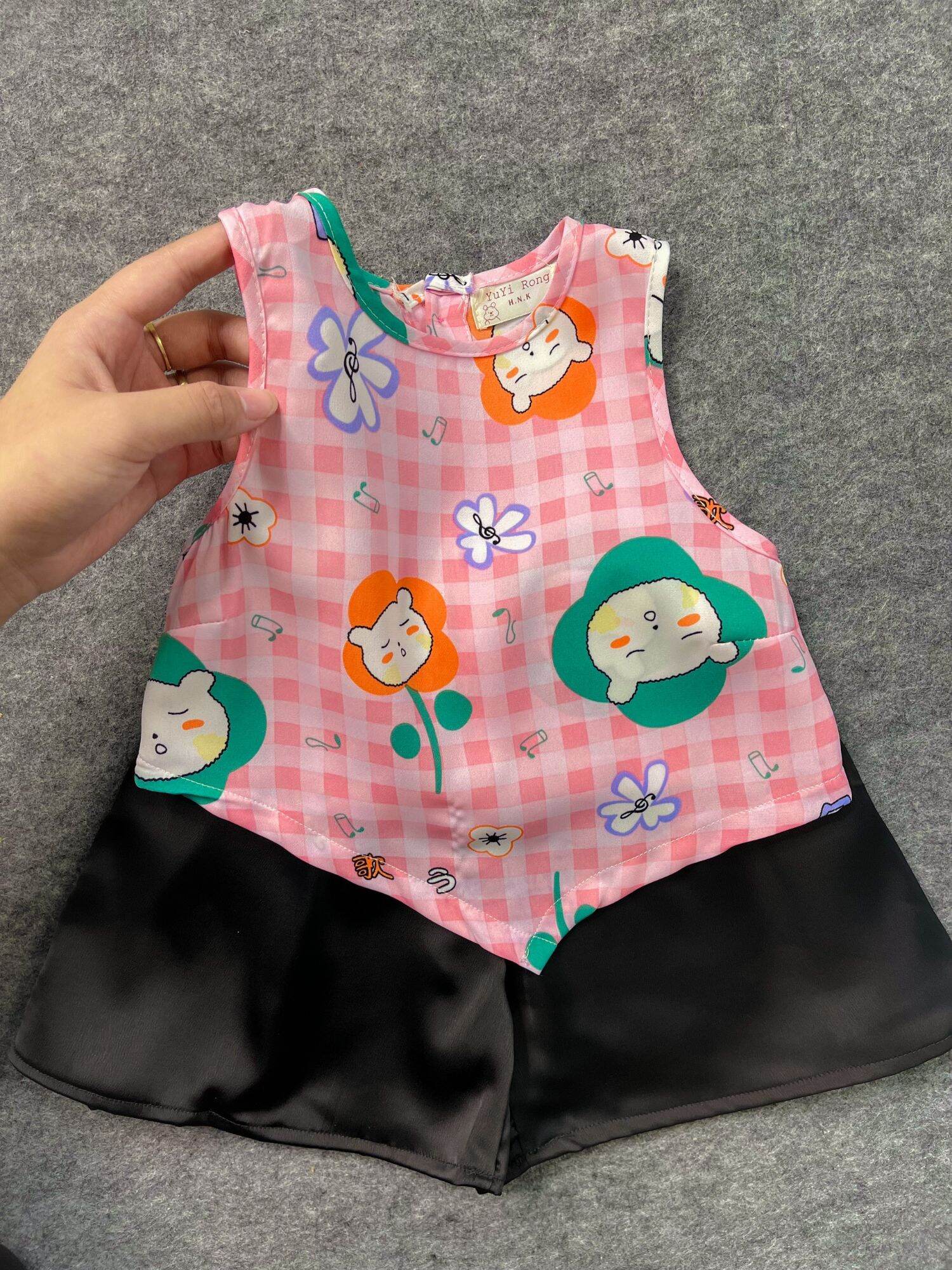 Đồ bé gái giả yếm 7-15kg