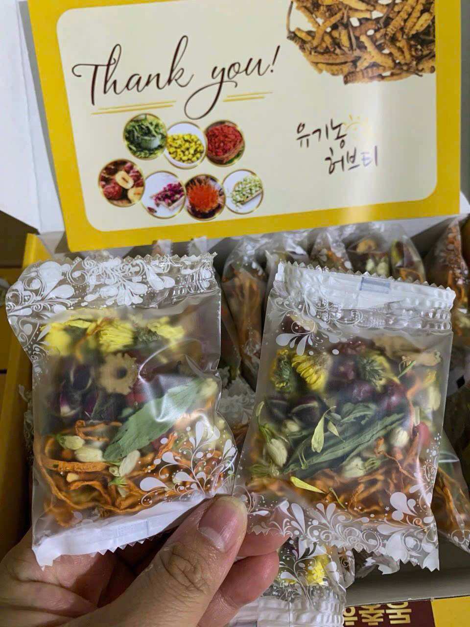 Trà Đông Trùng 7 Vị Hàn Quốc