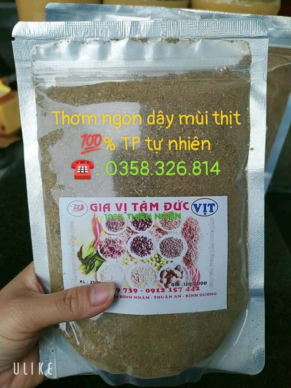 Gia vị vịt 250g