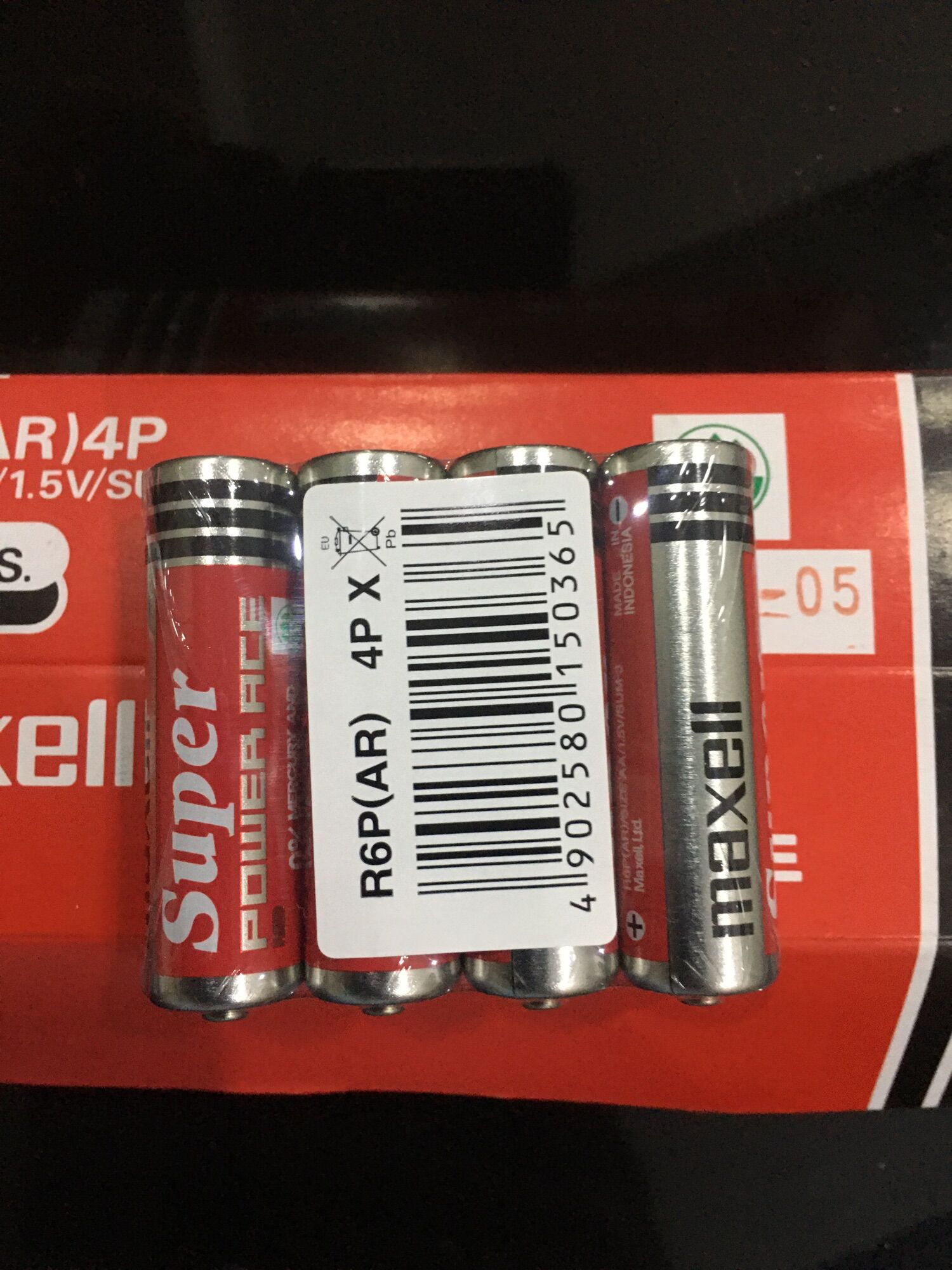 [HCM]2 đôi (4viên) pin Maxell AA AAA