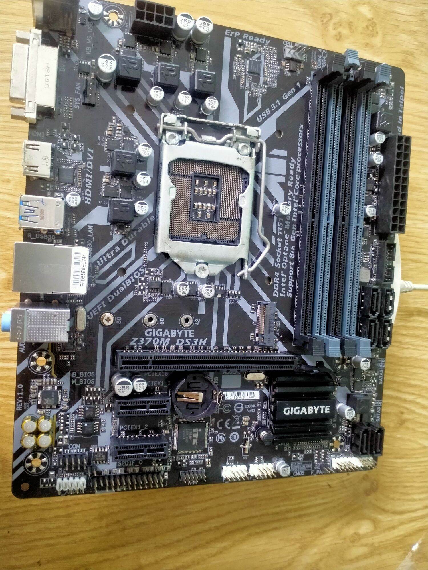 mainboard gigabyte z370 DS3H (4khe)