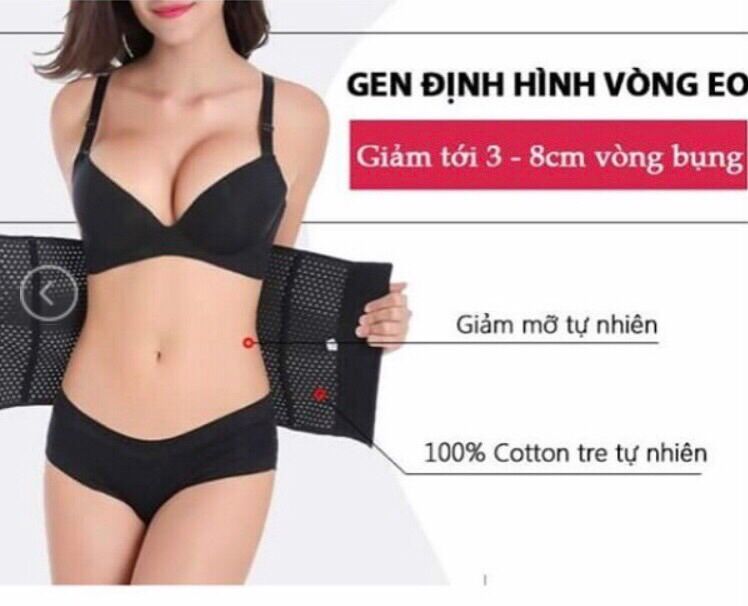GEN NỊT BỤNG GIẢM BÉO THON EO( size M +40-90kg