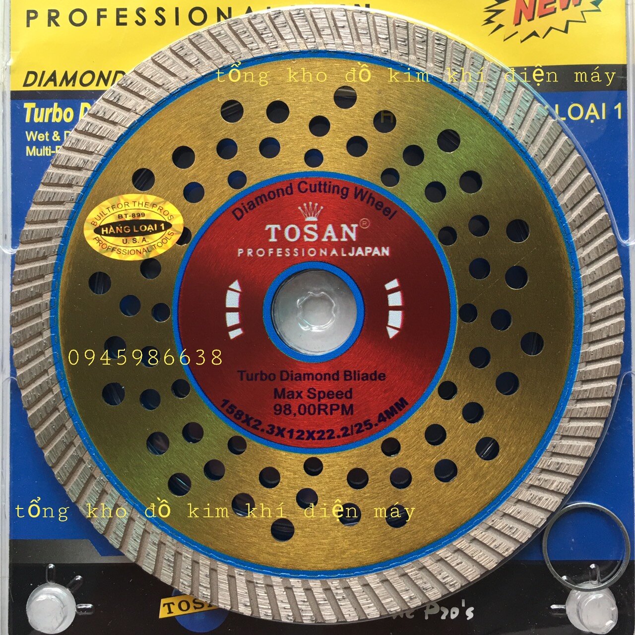 Lưỡi cắt gạch đa năng cao cấp 155mm gắn máy cầm tay, lưỡi cắt bê tông hàng tốt loại 1 155mm, lưỡi cắt đá hoa cương đa năng 1 tấc rưỡi. Luoi cat gach da hoa cuong 155mm