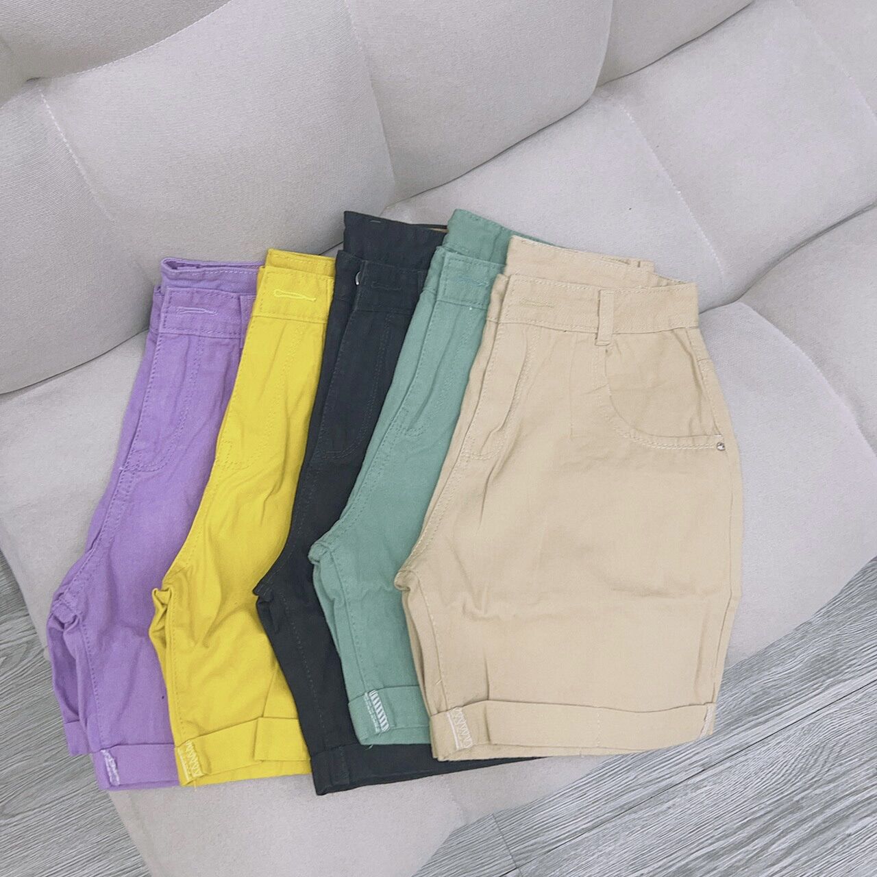 Quần Short Jeans ngố nữ
