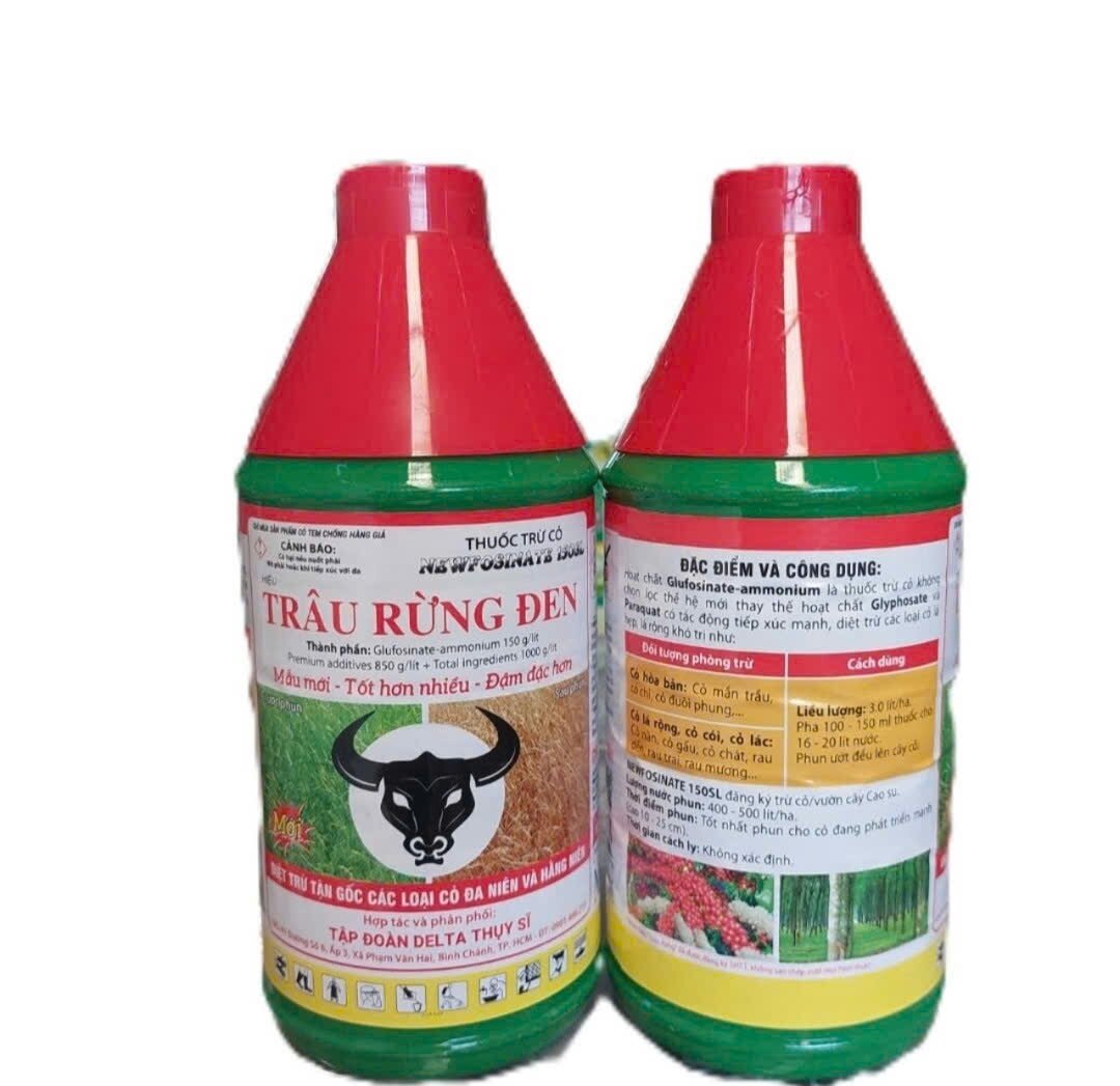 Thuốc trừ cỏ TRÂU RỪNG ĐEN COMBO 20 CHAI 900ml 1 thùng