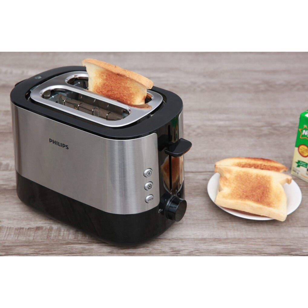 Lò nướng Sandwich Philips HD2637 (Bạc)