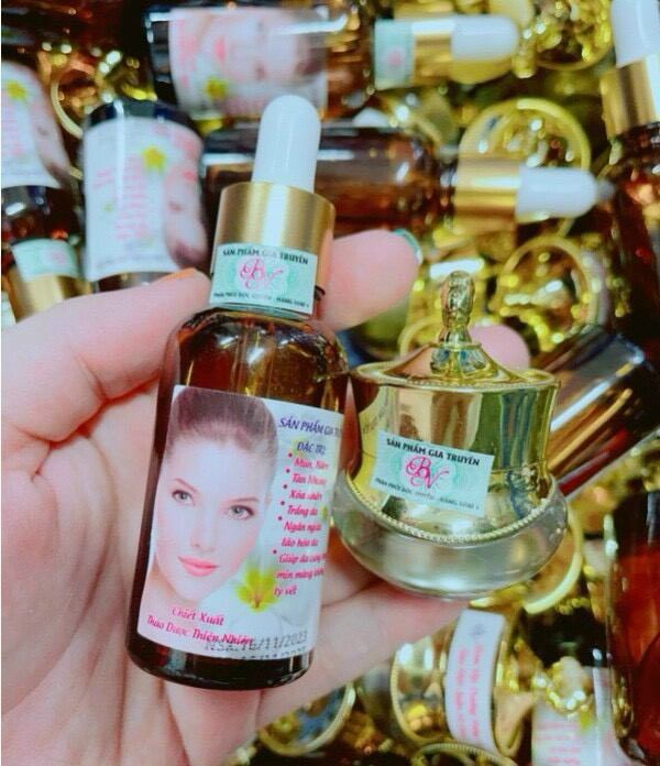 Combo Tái Tạo Da Spa Thảo Dược Gia Truyền ( 1 kem + 1 serum )