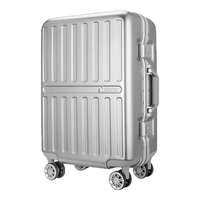 Diplomat | Aluminum Frame Durable Travel Luggage with Swivel Wheels 24 Inches