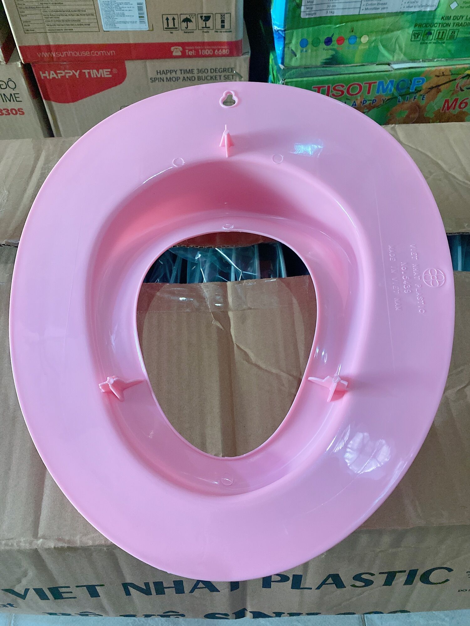 Bệ lót bồn cầu Việt Nhật cho bé