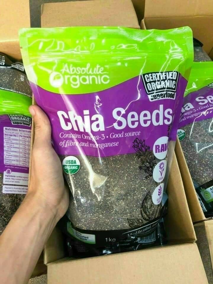 1kg HẠT CHIA TÍM (xuất xứ Úc)