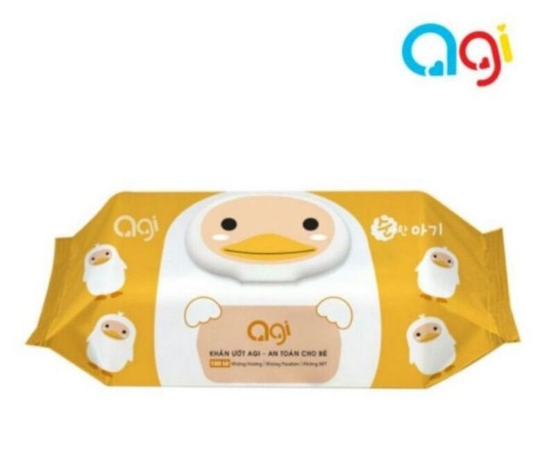 Khăn ướt Agi không mùi 100 miếng