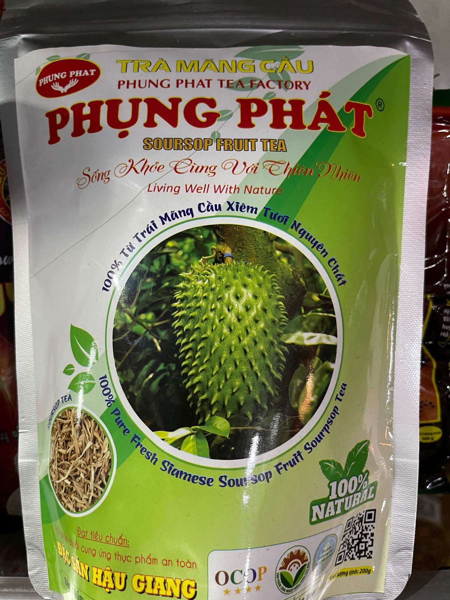 Trà mãng cầu phụng phát 200g